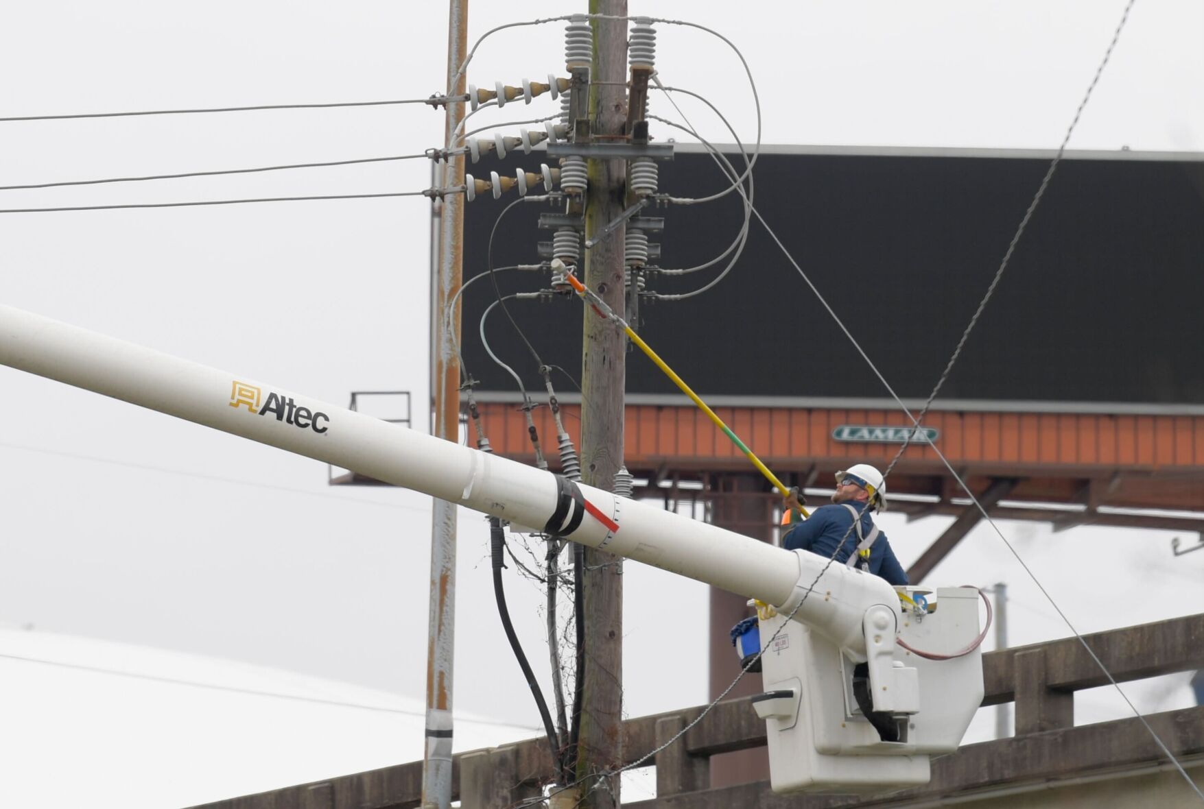 File photo of Entergy worker